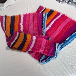 Vibrant Tie-Dye Scarf
